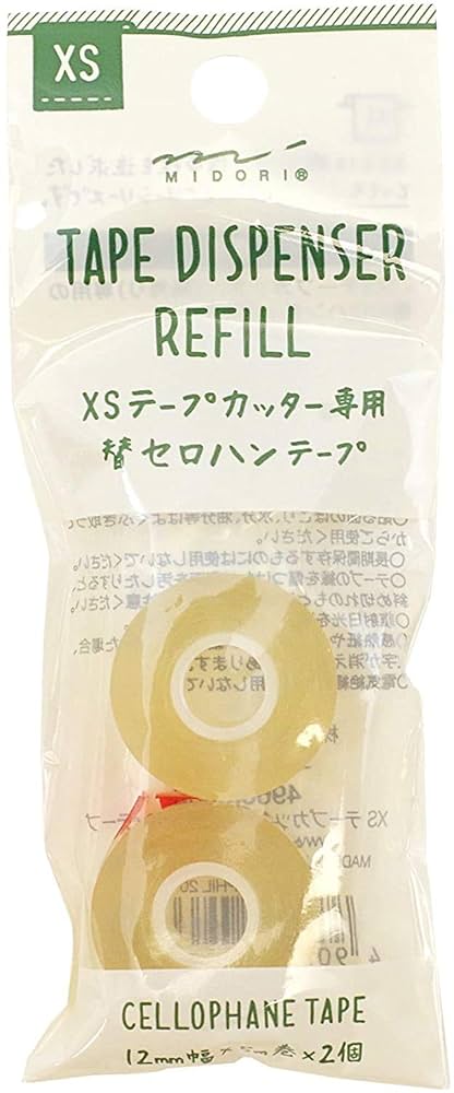 リカちゃん　セロハンテープ 楽天市場】XS テープカッター 替セロハンテープ(35543006) 2個入